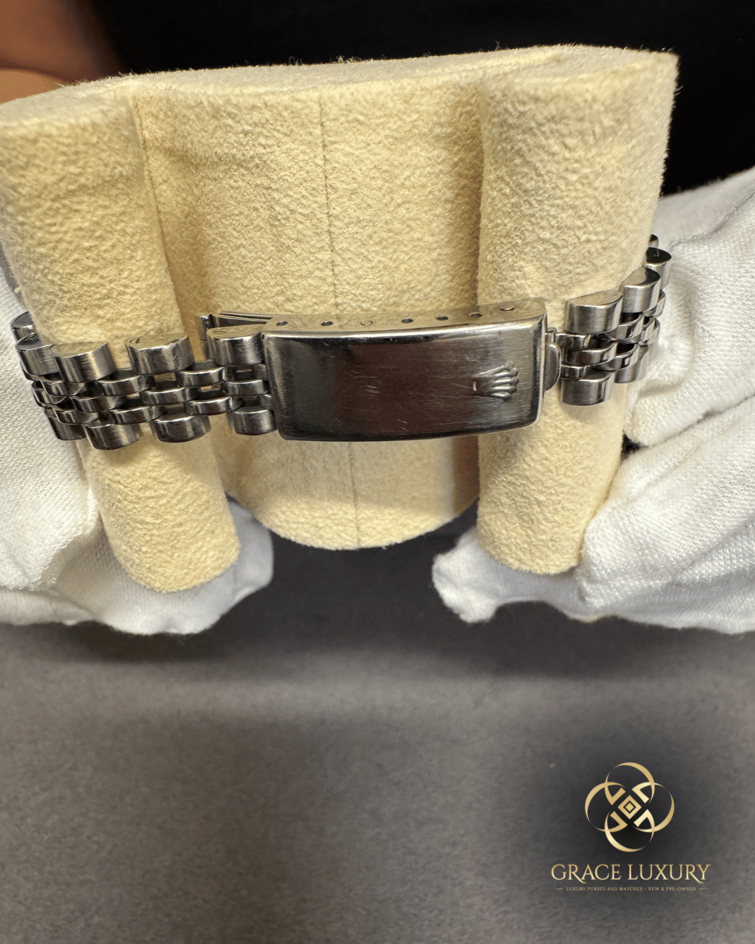 Rolex Datejust 69174 Blue Dial – 26mm Stainless Steel & White Gold Ladies Watch