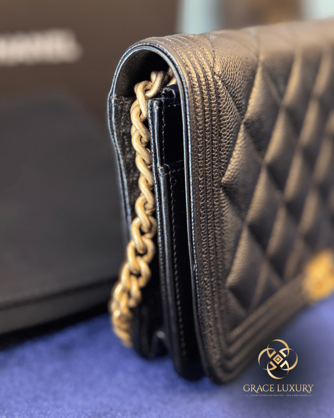 Chanel Boy Wallet on Chain (WOC)