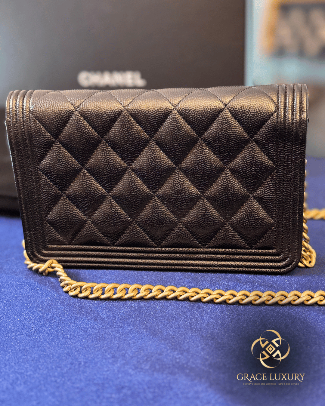 Chanel Boy Wallet on Chain (WOC)