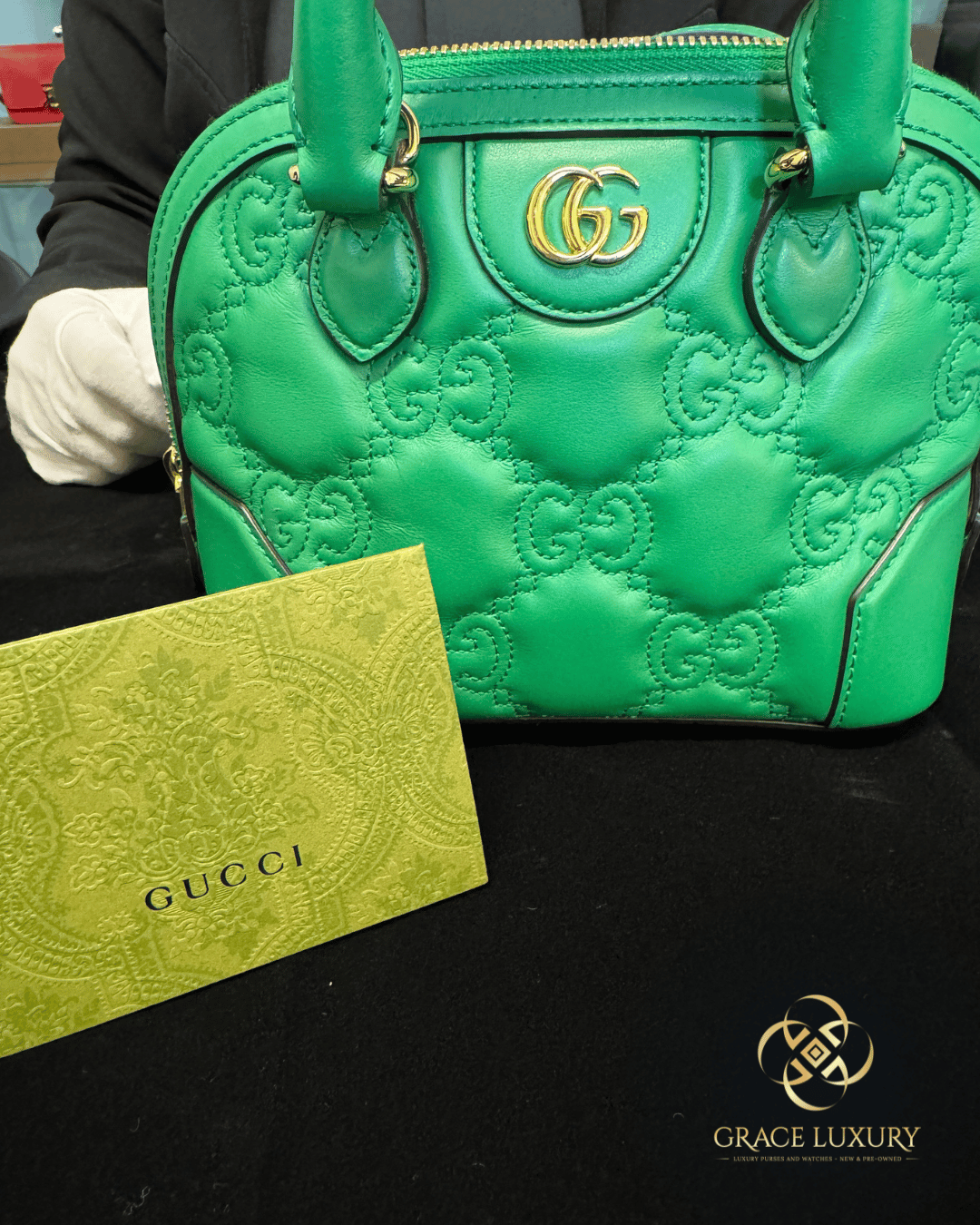 Gucci GG Matelassé Leather Mini Bag