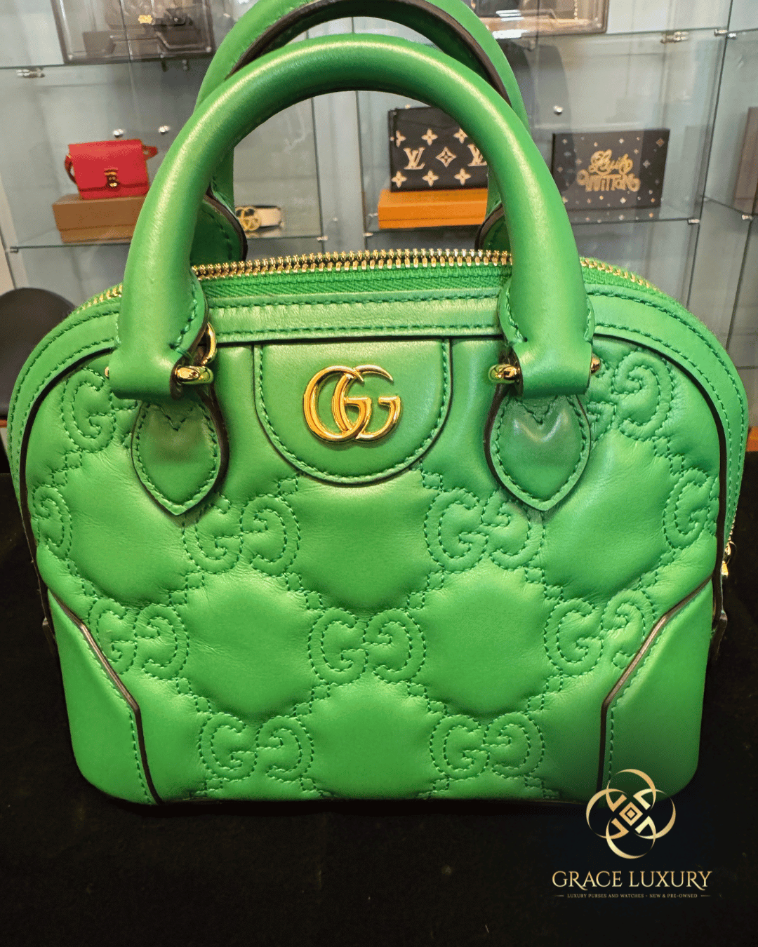 Gucci GG Matelassé Leather Mini Bag