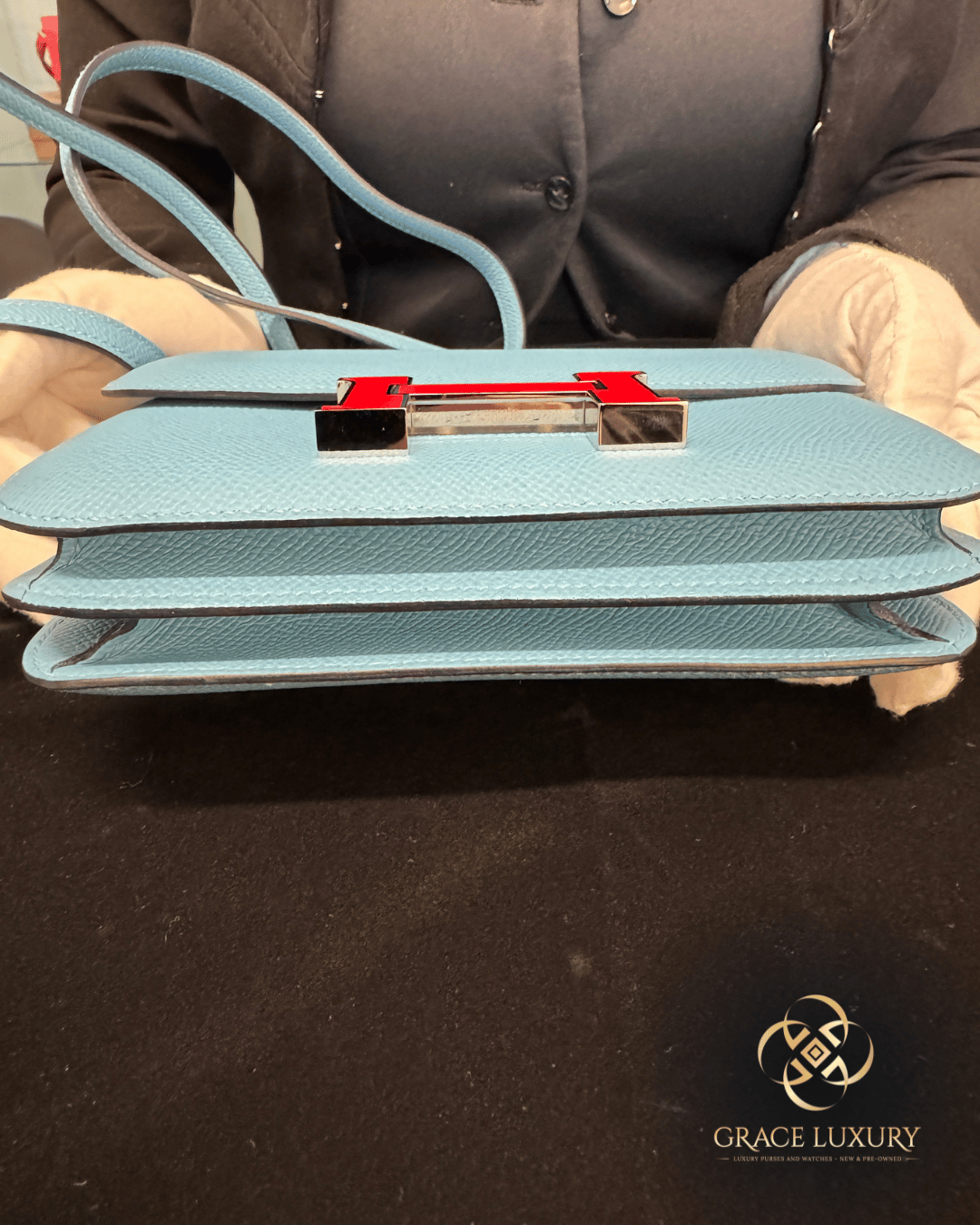 Hermès Bleu Du Nord Constance 18