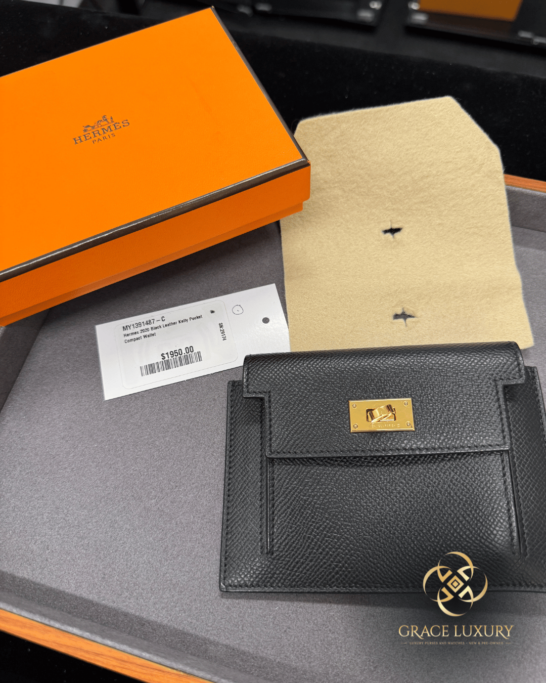 Hermès Kelly Pocket Compact Wallet