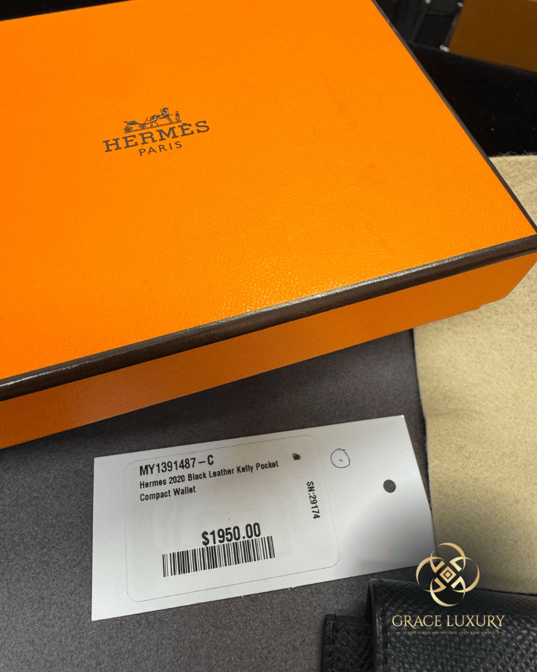 Hermès Kelly Pocket Compact Wallet