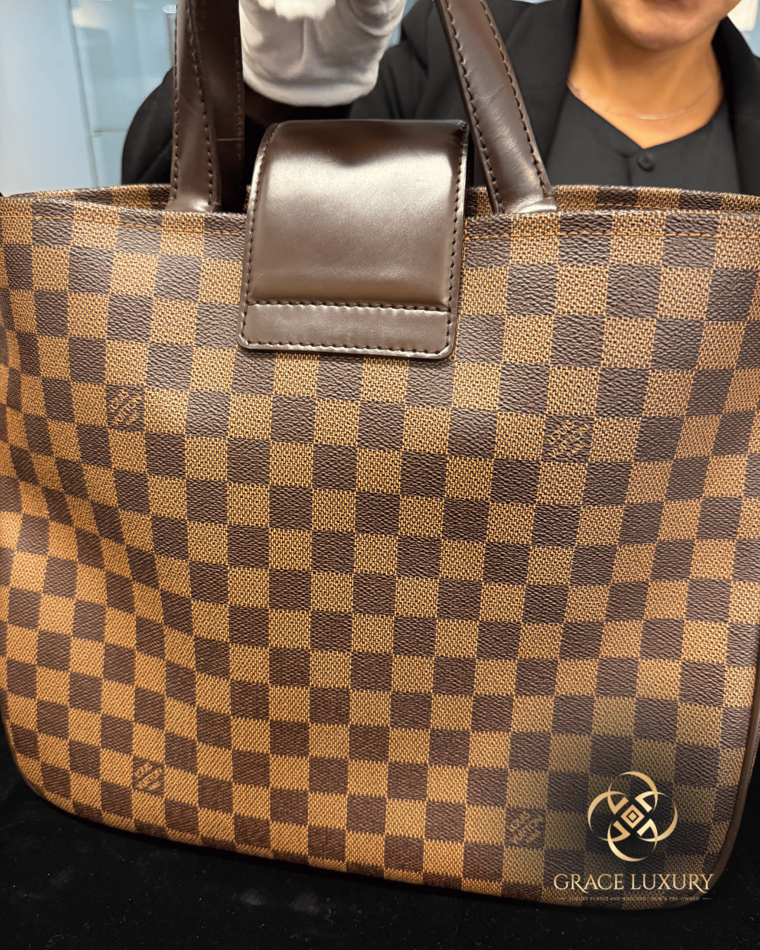 Louis Vuitton Cabas Rosebery Damier Ebene