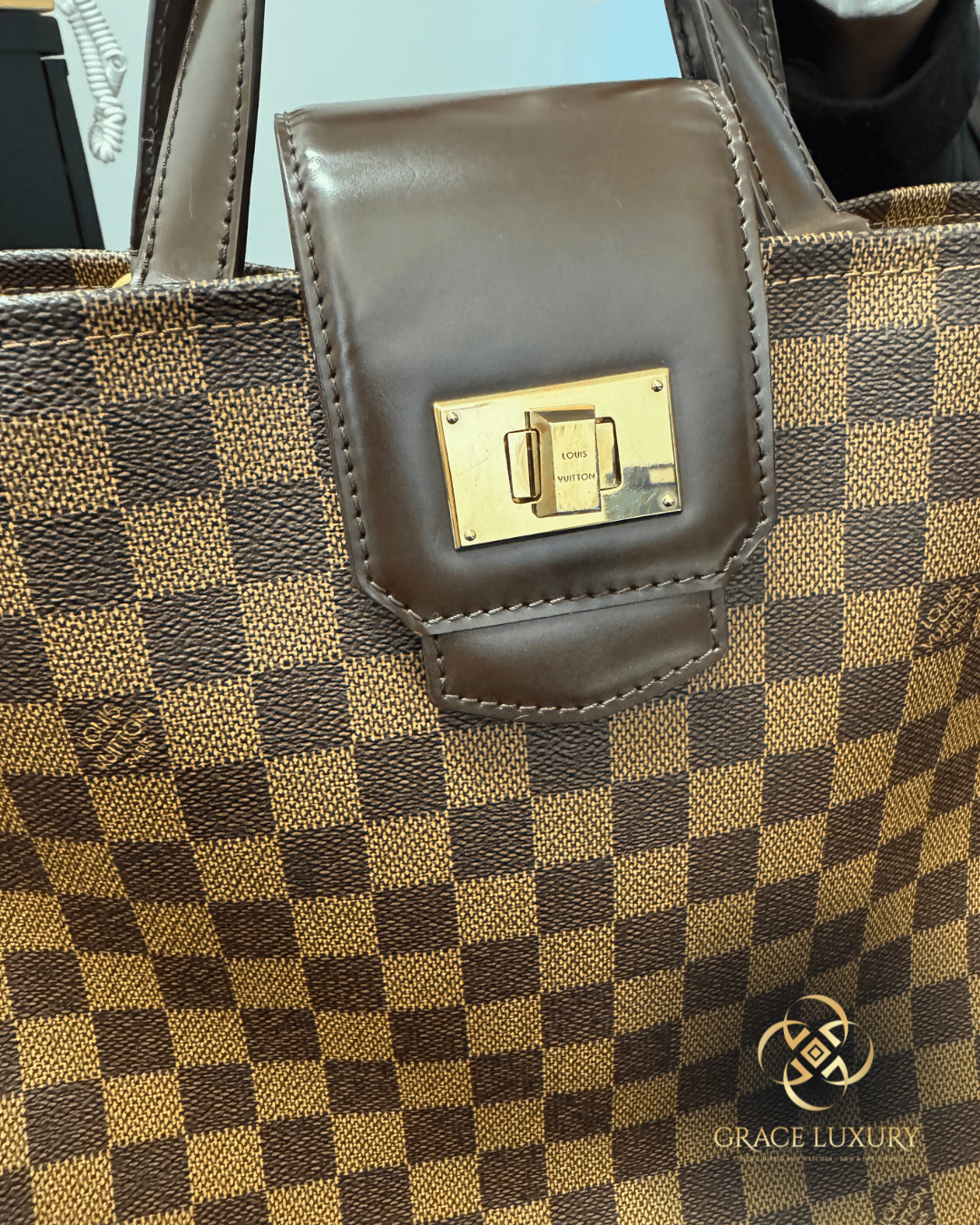 Louis Vuitton Cabas Rosebery Damier Ebene