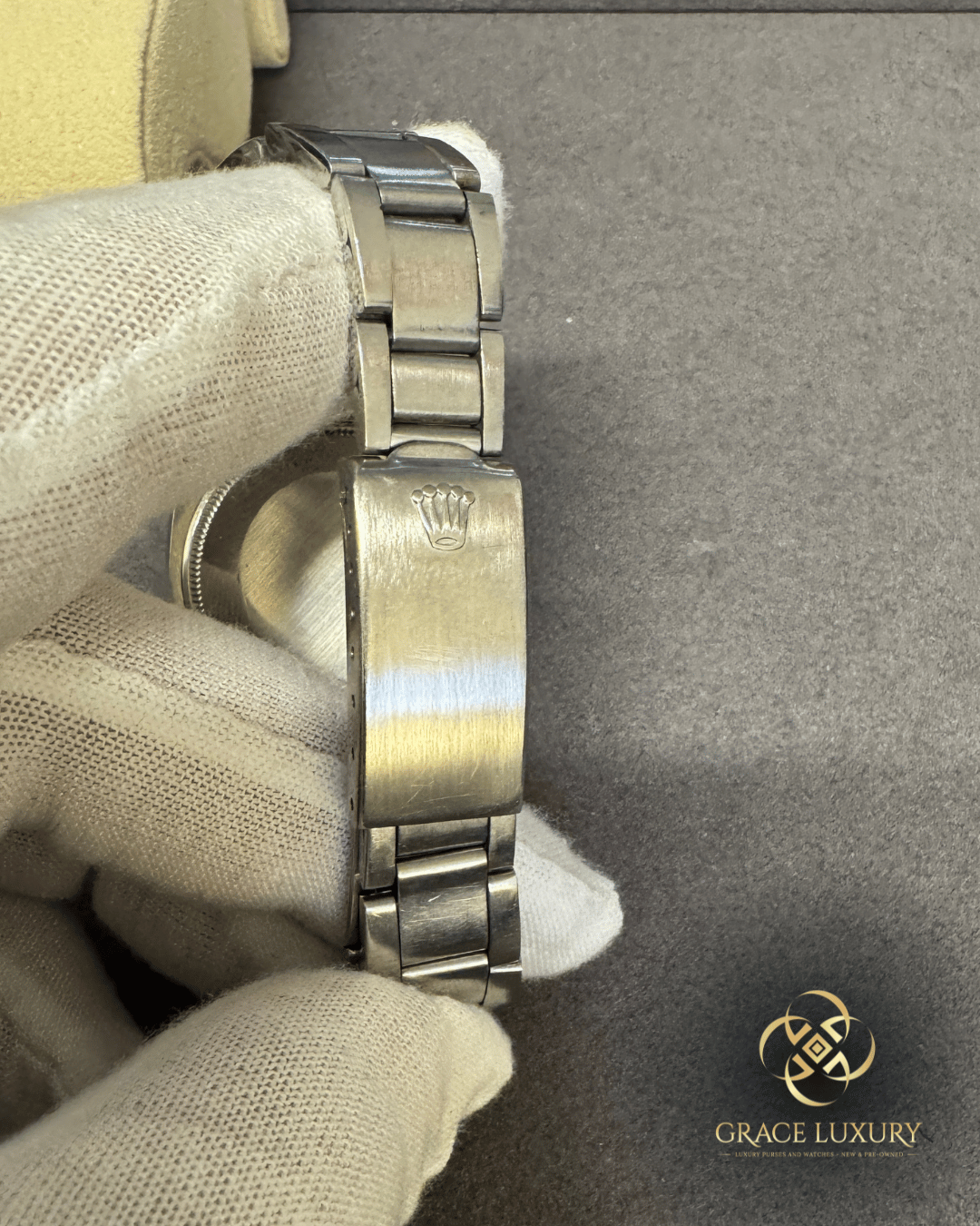 Rolex Air-King 5500 34mm – 1974 Vintage Stainless Steel Automatic Watch